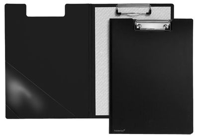 Foldersys Klemmbrett-Mappe Standard schwarz