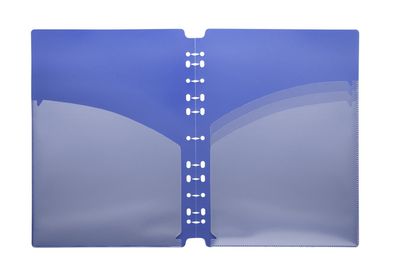 Foldersys PP-Universal-Einhak-Mappe Präsentation blau