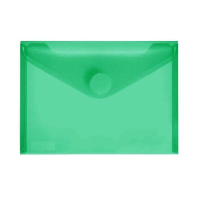 Foldersys Sichttasche A6quer grün klar
