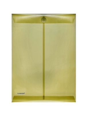 Foldersys Sichttasche A4hoch trans gelb