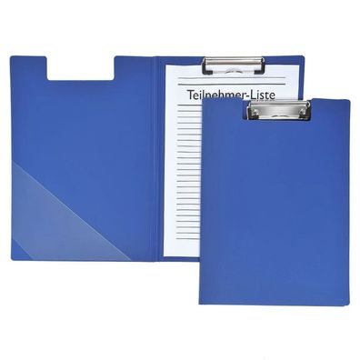 Foldersys Klemmbrett-Mappe Standard blau Neutral