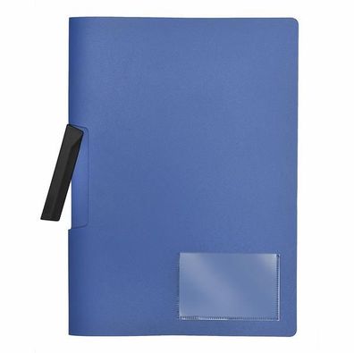 Foldersys Klemm-Mappe Standard blau
