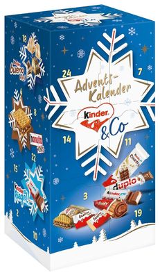 Kinder & Ferrero Selection Kinder Adventskalender Süßigkeiten Schokolade 295 g