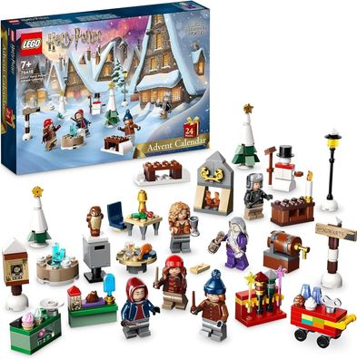 LEGO 76418 Harry Potter Adventskalender 2023 Weihnachtskalender 24 Geschenken