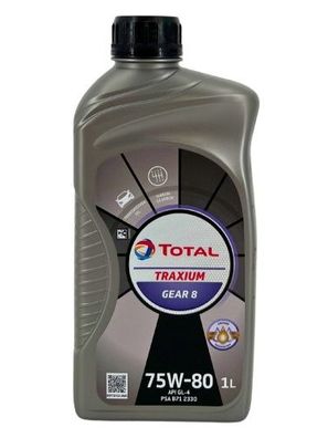Total Traxium Gear 8 75W-80 1 Liter