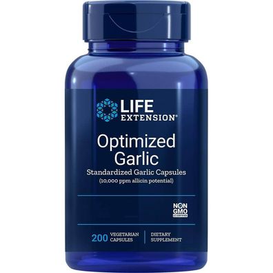 Life Extension, Optimized Garlic (Knoblauch), 200 vegetarische Kapseln