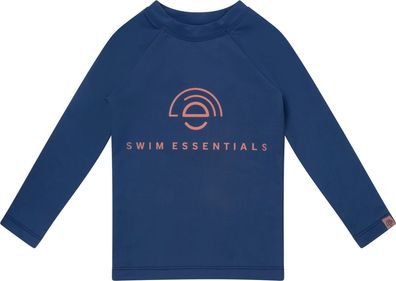 Swim Essentials UV Langarm Schwimmshirt, für Jungen dunkelblau 74/80