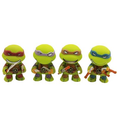 Teenage Mutant Ninja Turtles 4pcs Set Magnetisch Kühlschrankmagnet Magnet Aufkleber