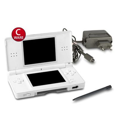 Nintendo DS Lite Konsole in Weiss mit Ladekabel #71C