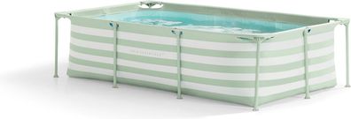 Swim Essentials Rahmenpool grün/ weiß, 260 x 160 x 65 cm
