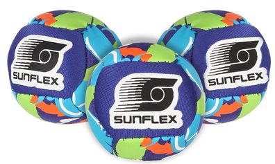 Sunflex Funbälle Tropical Wave | Werfen Fangen Wurfspiel Bälle Outdoor