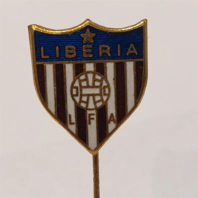 Fussball Anstecknadel Fussballverband Liberia F.A. Verband Afrika