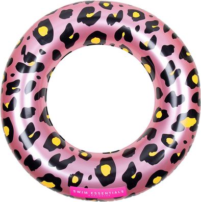 Swim Essentials Schwimmring 90 cm Leopard Rose gold