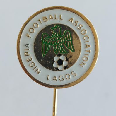 Fussball Anstecknadel Fussballverband Nigeria Lagos F.A. Afrika Africa