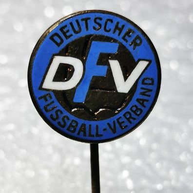 Fussball Anstecknadel - Deutscher Fussballverband der DDR - DFV - Hakennadel