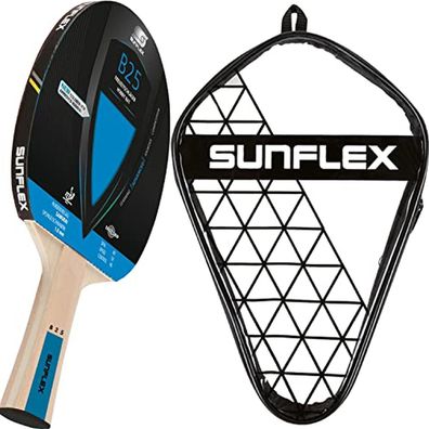 Sunflex 2x Tischtennisschläger Xcite C45 + Tischtennishülle + 6x SX+ Tischtennisbälle