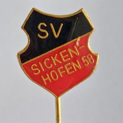 Fussball Anstecknadel SV 58 Sickenhofen FV Hessen Kreis Dieburg