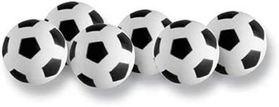 Sunflex Tischtennisbälle - 1 Ball Fussball Design | Plastikbälle Non Celluloidbäl...