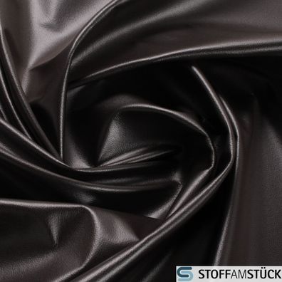 Stoff PUL Polyester Polyurethan Single Jersey schwarz wasserundurchlässig weich