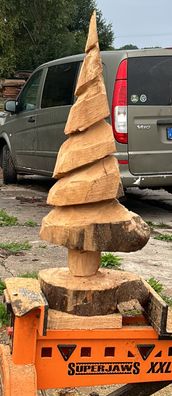 Baumscheibe, Holzscheibe, Weihnachtsbaum, Tannenbaum, ca 50-60 cm