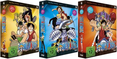 One Piece - TV Serie - Box 1-3 - Episoden 1-92 - DVD - NEU