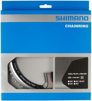 Shimano Kettenblatt FC-9000 DuraAce 53 Zähne 11-fach silber/ schwarz LK 110mm