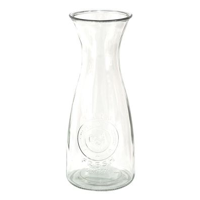 Clayre & Eef Karaffe Ø 10x27 cm Glas (Gr. Ø 10x27 cm / 1100 ml)