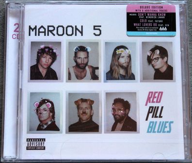 Maroon 5 - Red Pill Blues (2017) (2xCD) (222 Records - 00602567053002) (Neu + OVP)