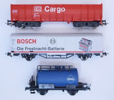 Piko 57151 - 3 Stück DB Güterwagen - Spur H0