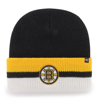 NHL Boston Bruins Wollmütze Beanie Split Cuff knit hat Mütze 196895666695