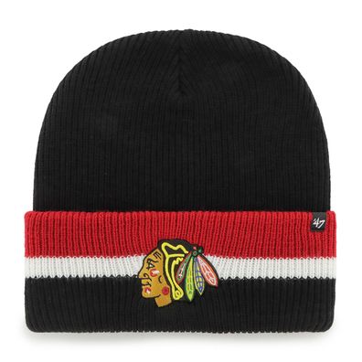 NHL Chicago Blackhawks Wollmütze Beanie Split Cuff knit hat Mütze 197172624872