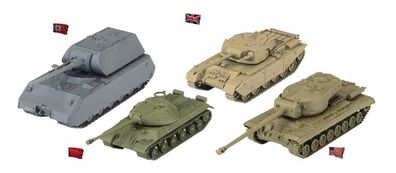 World of Tanks Miniature Game Starter Set (Maus, T29, IS-3, Centurion)