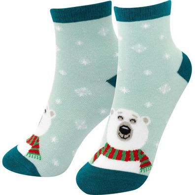 Sheepworld Winter 2023 Zauber * Socken für Kinder Motiv "Bär Neuware