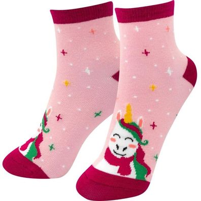 Sheepworld Winter 2023 Zauber * Socken für Kinder Motiv "Einhorn" Neuware