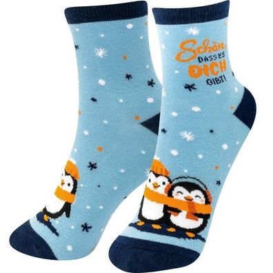 Sheepworld Winter 2023 Zauber * Socken 36-40 Motiv "Pinguin" Neuware
