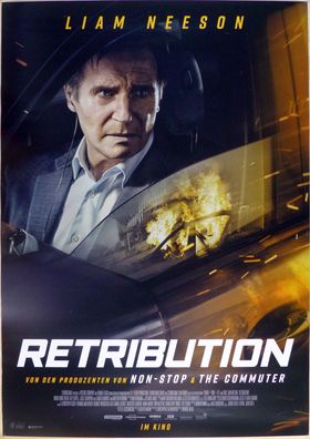 Retribution - Original Kinoplakat A0 - Liam Neeson, Noma Dumezweni - Filmposter