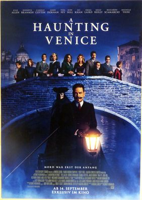 A Haunting in Venice - Original Kinoplakat A1 - Kenneth Branagh - Filmposter