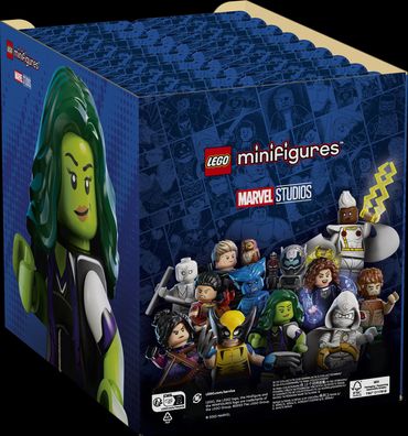 LEGO Minifiguren 71039 Marvel-Serie 2 mit 1 von 12 Sammel-Figuren / Display