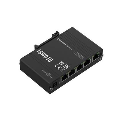 Teltonika · Switch · TSW010 · 5 Port Gigabit Industrial unmanaged Switch