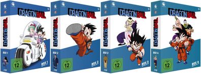 Dragonball TV-Serie - Box 1-4 - Episoden 1-101 - DVD