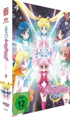 Sailor Moon Crystal - Box 4 - Episoden 21-26 - DVD - NEU