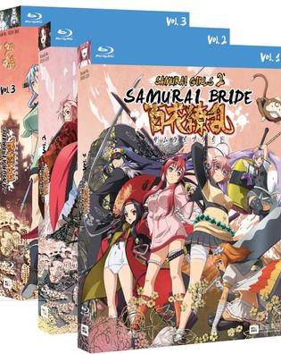 Samurai Bride - Staffel 2 - Gesamtausgabe - Bundle Vol.1-3 - Blu-Ray - NEU