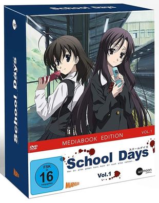 School Days - Vol.1 + Sammelschuber - Limited Edition - DVD - NEU