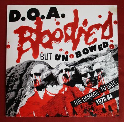 D.O.A. - Bloodied But Unbowed Vinyl LP Sampler / Second Hand