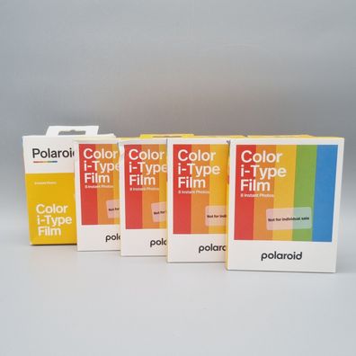 Polaroid Color Film für i-Type - x40 Filmpaket