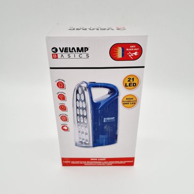 Velamp IR312 LED-Lampe, tragbar, wiederaufladbar, 250 Lumen