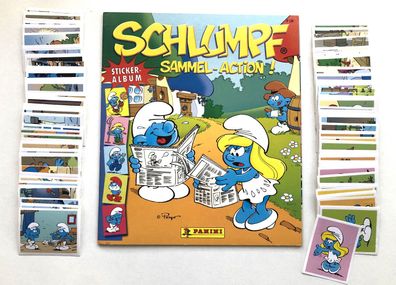 Schlumpf - Sammel Aktion (2006) 180 verschiedene Sticker , Panini , lesen