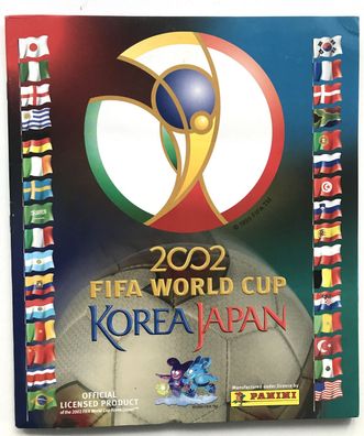 WM 2002 - Album komplett beklebt , guter Zustand , Panini , lesen