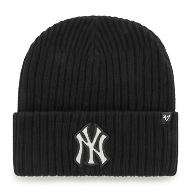 MLB New York Yankees NY Wollmütze Mütze Thick Cord Logo Knit Beanie 197172517921