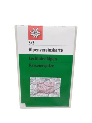 Lechtaler Alpen - Parseierspitze 1:25 000 | deutsch Topographische Karte